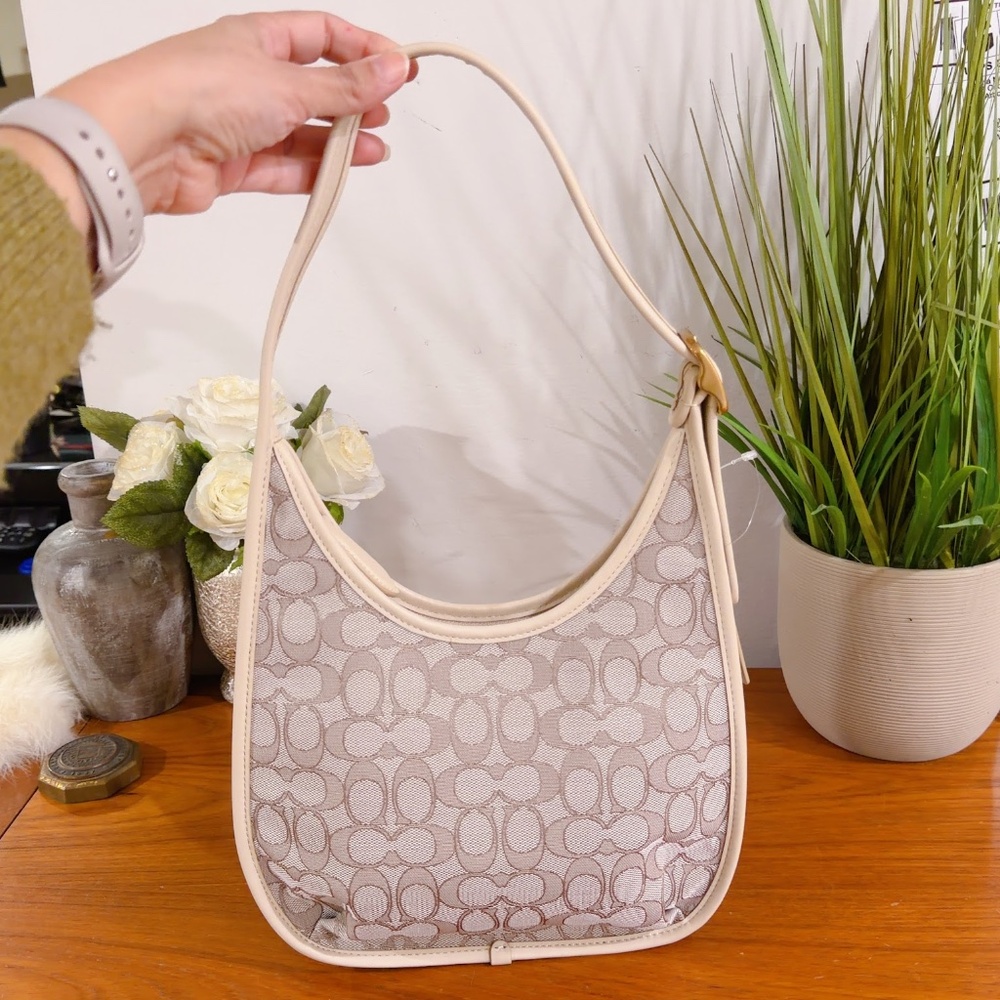 Coach 1941 Originals Ergo Shoulder Bag in Signature Jacquard C2588 Stone Ivory - Picture 3 of 13
